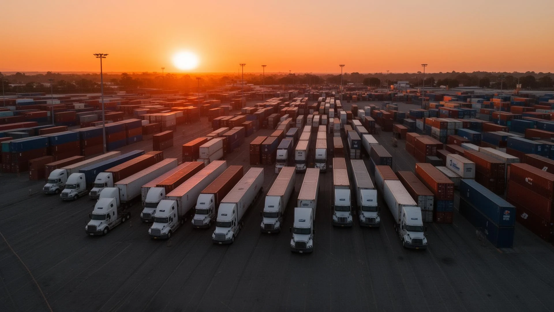 Premium freight dispatch yard